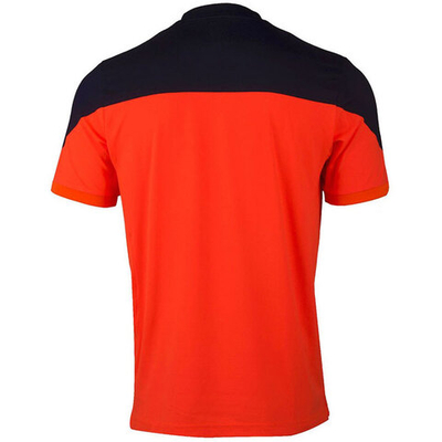 Футболка мужская теннисная K-Swiss Hypercourt Block Crew Tee - lollipop/black