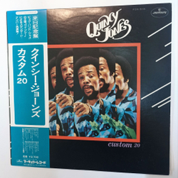 Винтажная виниловая пластинка LP Quincy Jones Custom 20 (Japan 1980)