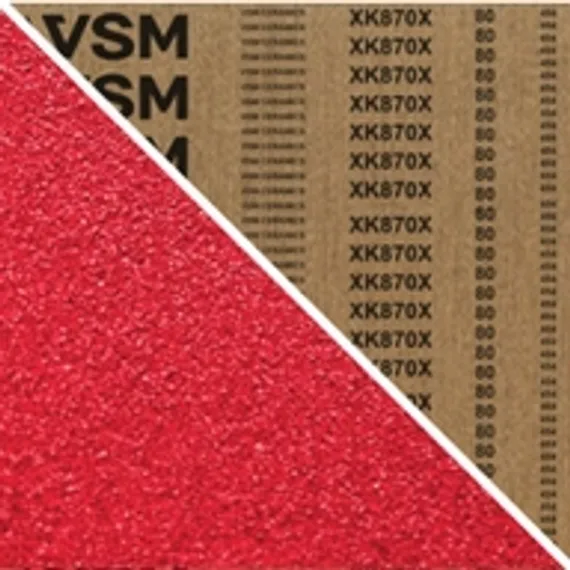 Шлифовальная лента 150х2000 мм, VSM XK870X, P80