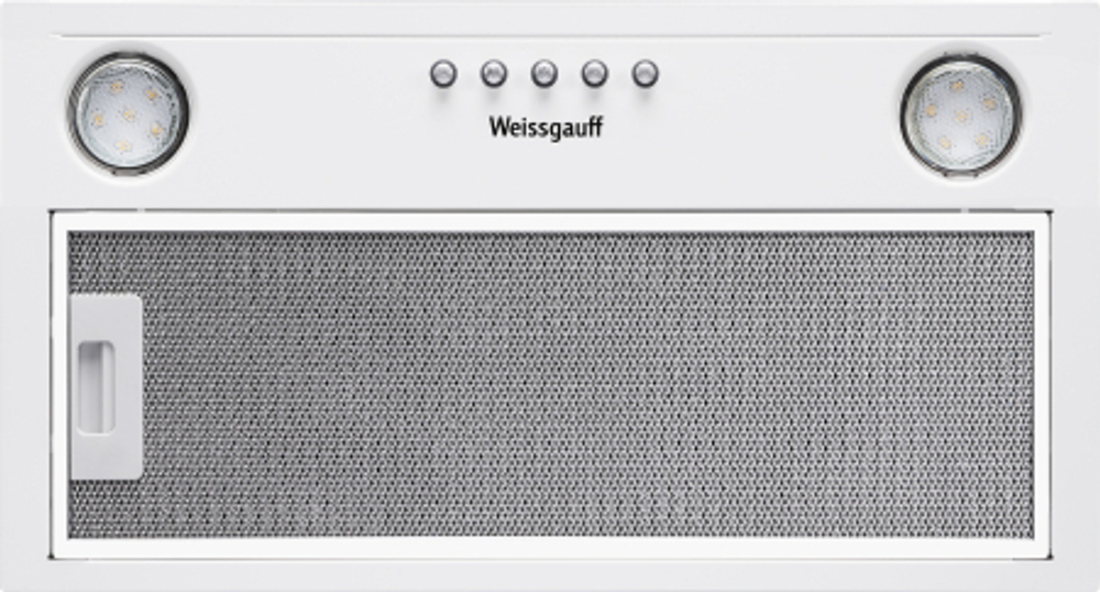 Кухонная встраиваемая вытяжка Weissgauff BUILT-IN ALPHA 45 PB WH