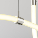 Потолочный коннектор с тросовым подвесом Tau в шинопровод Maytoni Flarity платина TRA154CSW-1PT