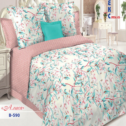 Комплект постельного белья "РУ. АНИСА" дизайн: В-590, поплин, 100% хлопок, Россия.