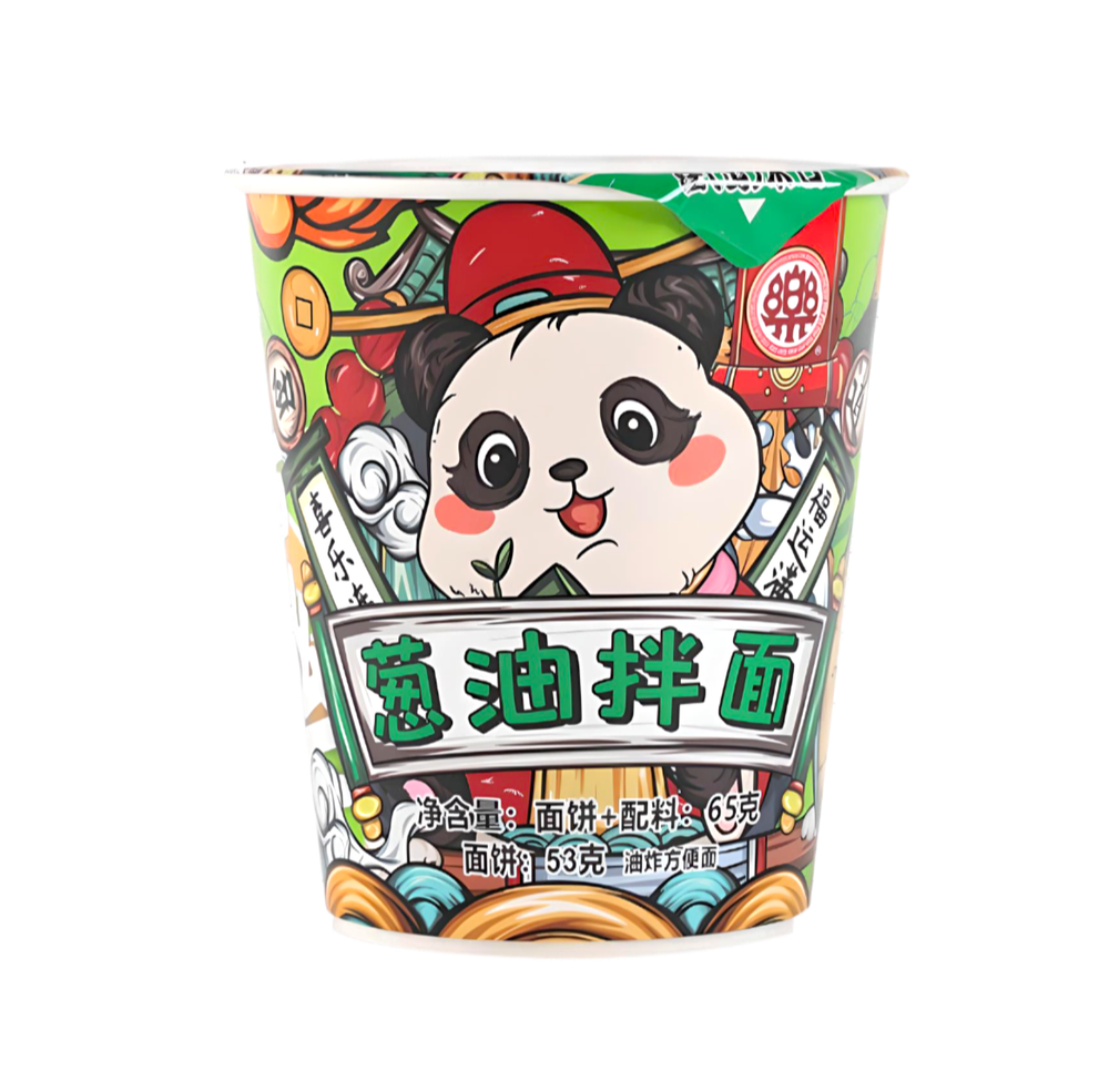 Лапша быстрого приготовления пшеничная Le Ramen Meow, со вкусом лука шалот