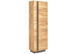 Шкаф Арчи 10.05 комбинированный дуб золотой craft / камень темный U3705