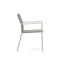 Culip Садовый стул из алюминия и шнура в белом цвете