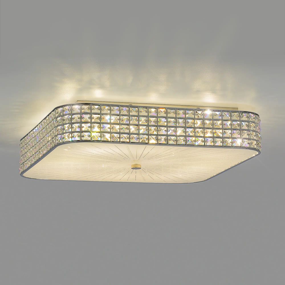 Citilux Портал CL324201 Люстра хрустальная Хром