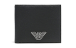 EMPORIO ARMANI PVC Card Holder, Wallet, Wallet Men"s Black