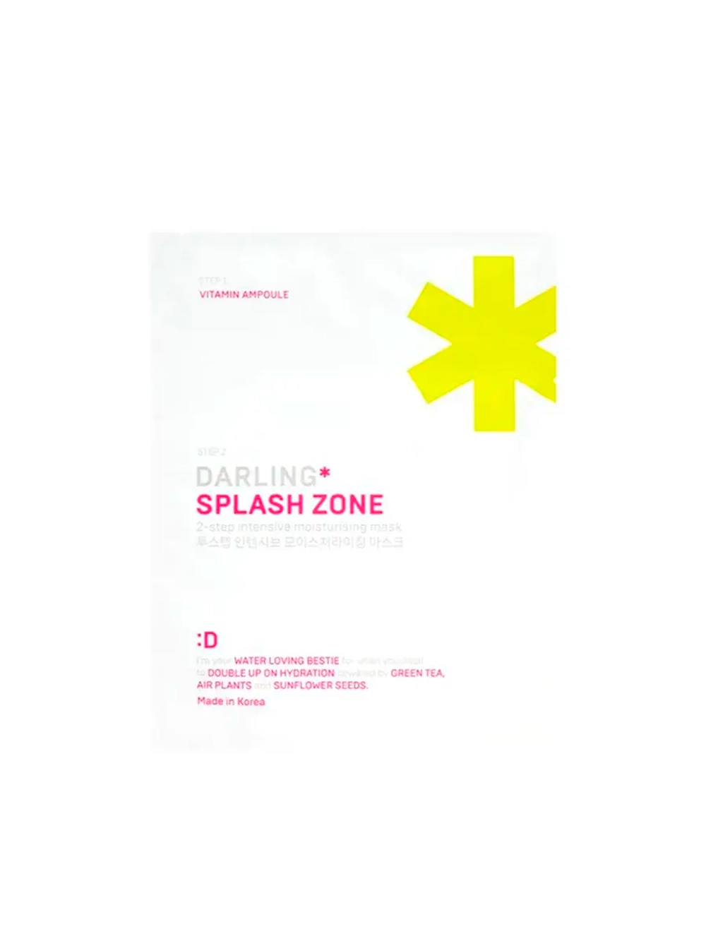 Двухфазная маска увлажняющая DARLING* splash zone