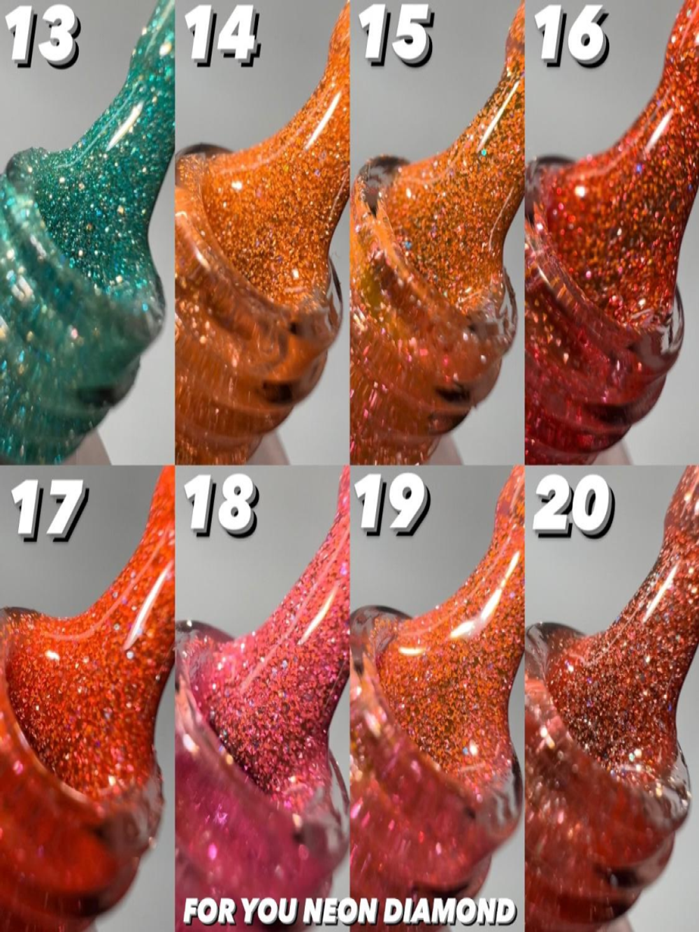 Гель-лак FOR YOU Neon Diamond № 17