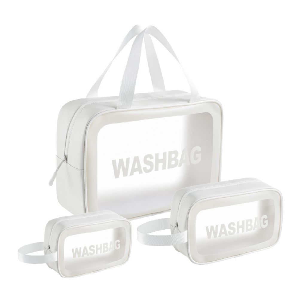 Дорожная косметичка с двумя отделами &quot;Washbag White&quot;, 26 х 16