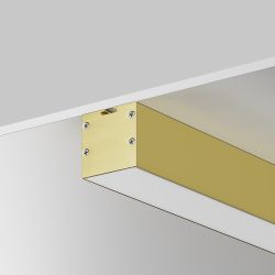 Комплект заглушек (для профиля 35×35) 2 шт., Maytoni ALM-3535BT-BR-EC 642039