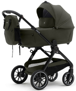 Коляска Agex Prima Pro 3 в 1 с автокреслом i-Safe Grey APF664 Green (Зеленый)