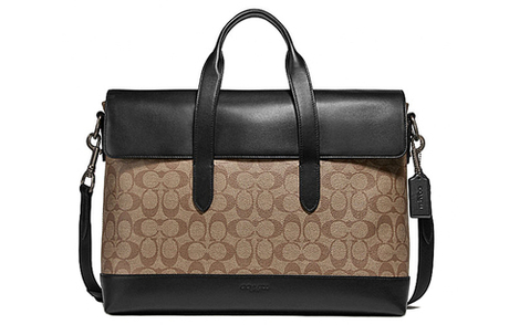 COACH Male Hamilton 38 Monogram Large Handbag Briefcase