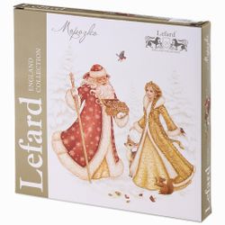 ТАРЕЛКА ЗАКУСОЧНАЯ LEFARD "МОРОЗКО" 20,5 СМ (КОР=18ШТ.)