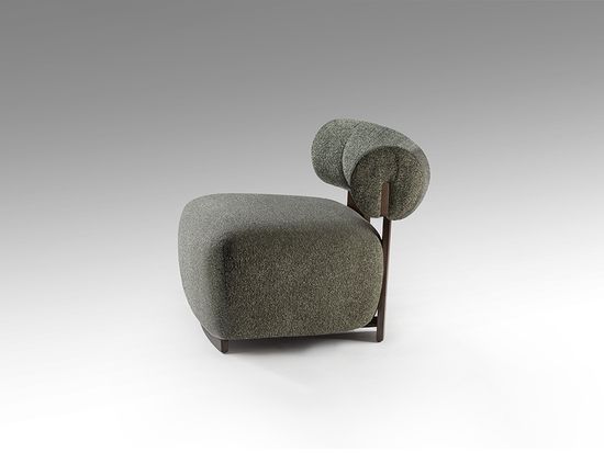 Topaz Кресло орех/зеленый