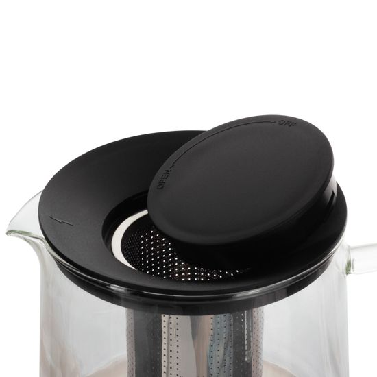 Стеклянный заварочный чайник 1500 мл. Kamille KM 0776L со съемным ситечком