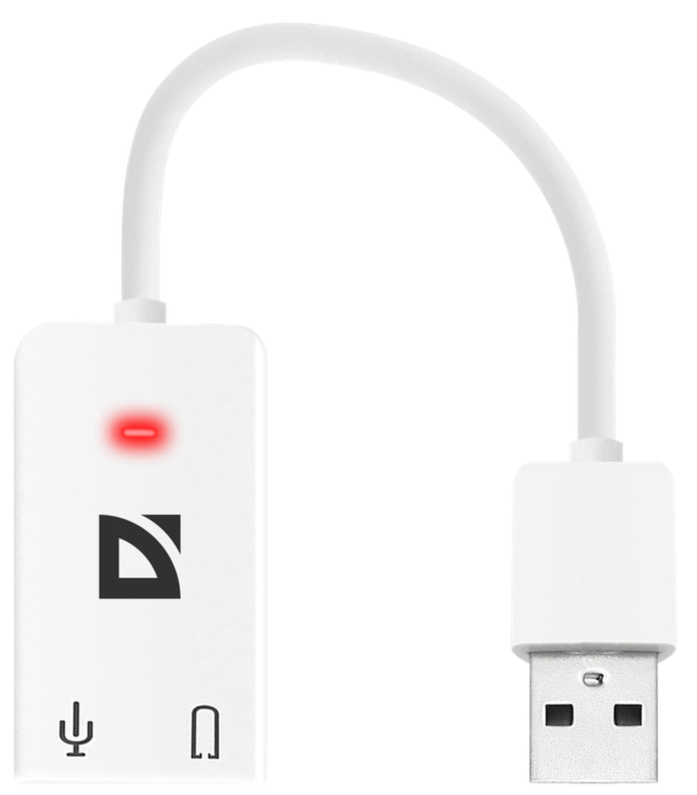 Внешняя звуковая карта Defender Audio USB 63002