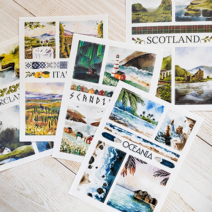 Набор стикерпаков "Страны"