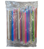 ФРТ Трубочки АССОРТИ прямые 8*240, В ИНД.,УПАК. 250 шт/уп (20 уп/кор)