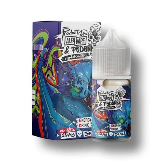 Alfa Vape &amp; Podonki - Energy Drink (7% nic)