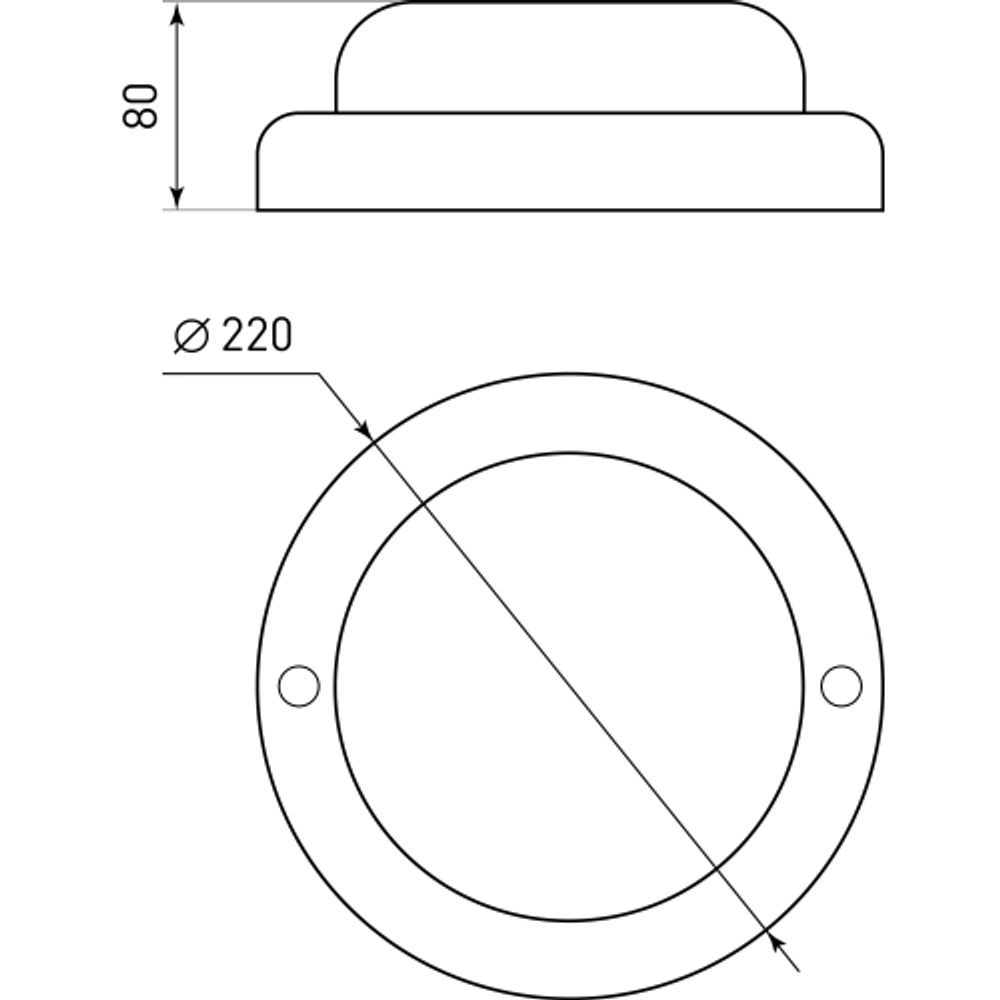 Светильник ЖКХ светодиодный ЭРА SPB-203-0-65K-018 18Вт 6500К 1530Лм IP65 D220мм круглый антивандальный гарантия 5 лет