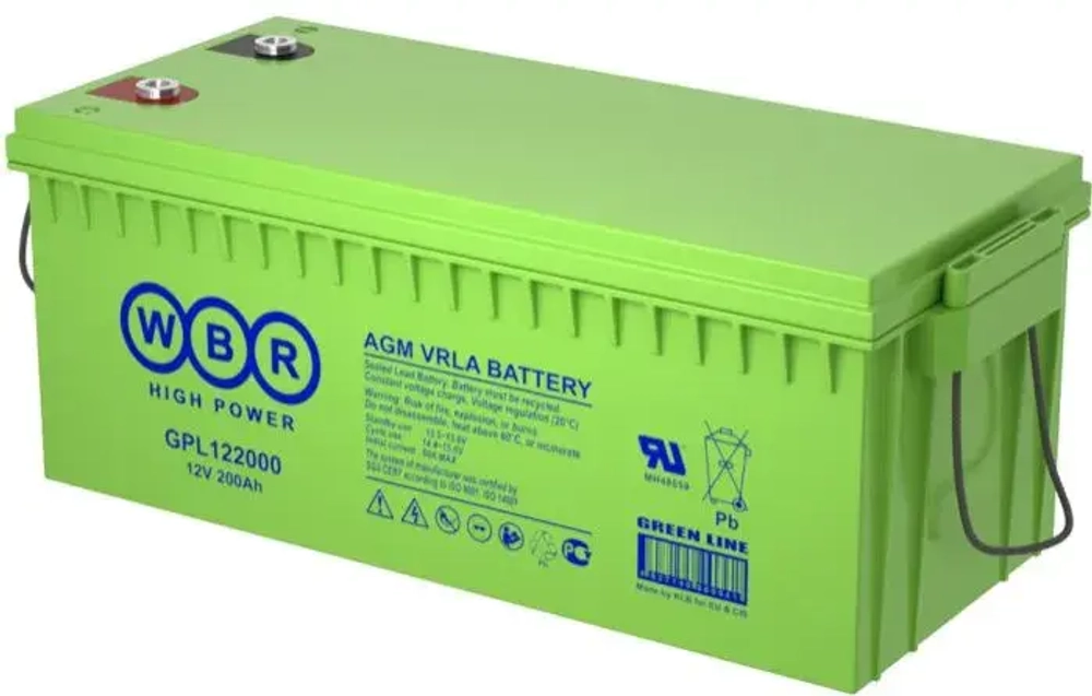 Аккумулятор WBR  GPL122000