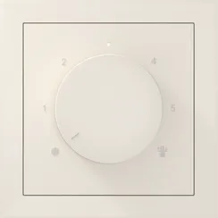 Donel S08 слоновая кость накладка для регулятора тёплого пола DB23100, серия DB, серия DB