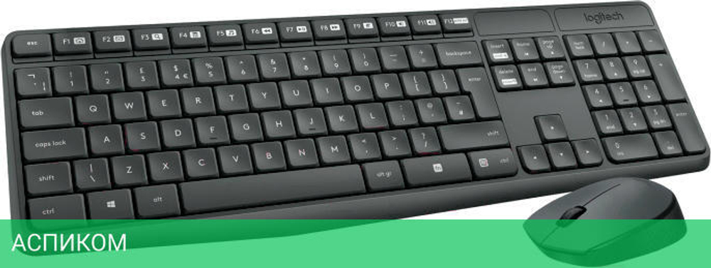 Набор периферии Logitech Cordless MK235 (920-007949)