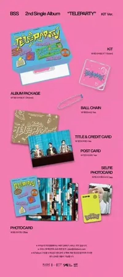 Альбом BSS Seventeen Booseoksoon - Teleparty [Kit ver.]