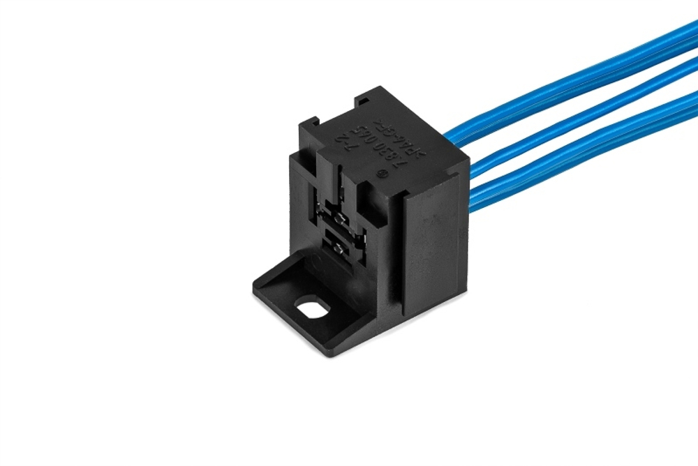 Разъем Ф57830065 (5pin) 5 контактов с кронштейном к реле для Lada (ВАЗ), .