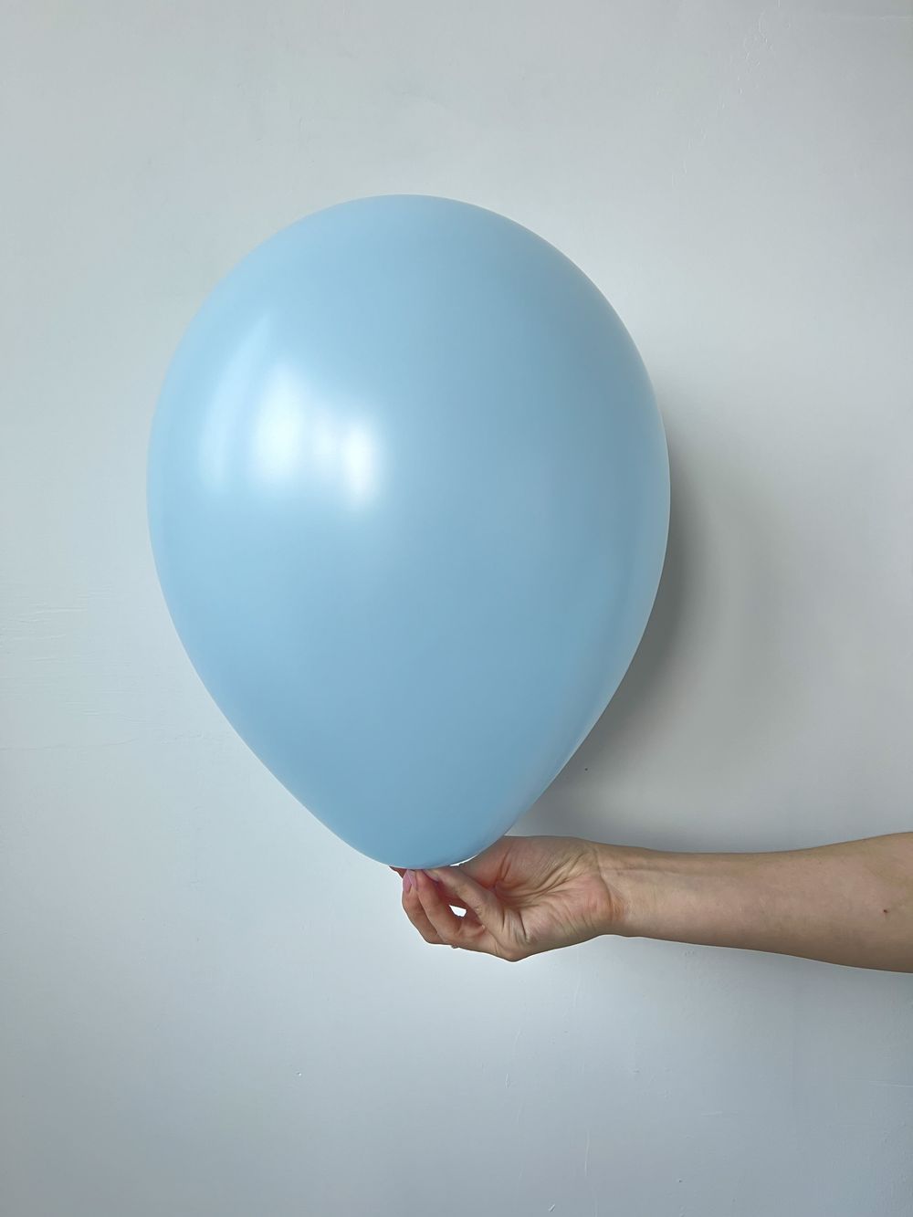 S Шар пастель 12'' / 30 см №34 нежно голубой (640) макарунс (БГ-17) 