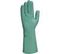 Перчатки химическистойкие нитрильные с хлопковым напылением NITREX VE802 Delta Plus VE802VE08