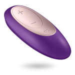 Массажер для пар на дистанционном управлении Satisfyer Partner Plus Remote (Цвет: фиолетовый)