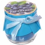 Свеча «Home decoration-София» 5*5,5см в подсвечнике, микс цветов HK1004-1