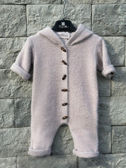 Комбинезон Альпака Пудровый