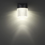 359293 STREET NT24 000 черный Светильник ландшафтный настенный IP65 LED 7W 4000K 175-265V ESTIMA