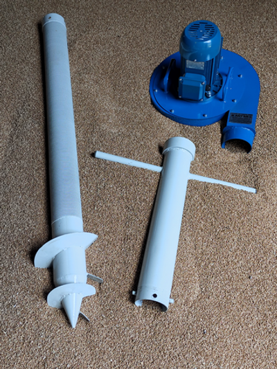 Аэратор зерновой ЗВУ, длина  2 метра