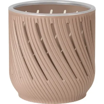 Кашпо для цветов пластиковое 2л d-14,5см «Fleurs» Фраппе