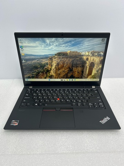 Ноутбук Lenovo T14 GEN1 (20UD000XRT) 14"/AMD Ryzen 5 PRO 4650U/RAM 8GB/SSD 256GB/AMD Radeon Graphics/1920X1080 IPS/WINDOWS 11/Подсветка кл-ры: LED/Цвет: черный. Состояние: B1