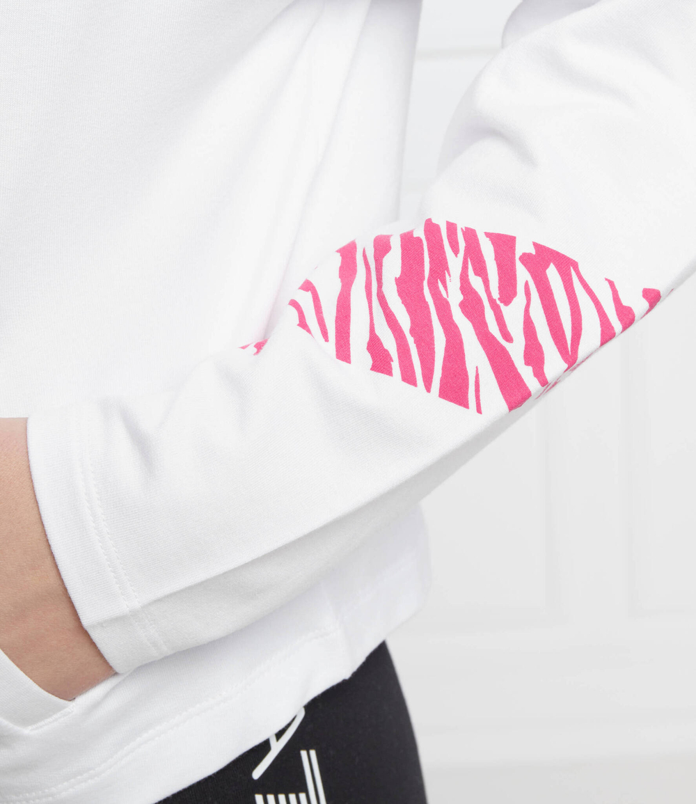 Худи EA7 - белый(3LTM17 TJEAZ)