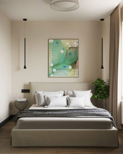 Современный лаконичный светильник с вытянутой чёрной формой.