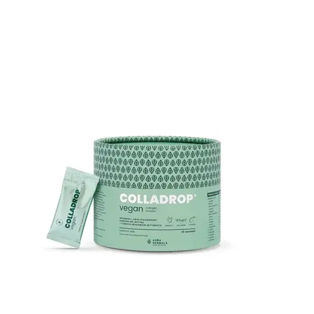 Colladrop - Веганский коллагеновый бустер Vollagen 2000 мг, 30 пакетиков