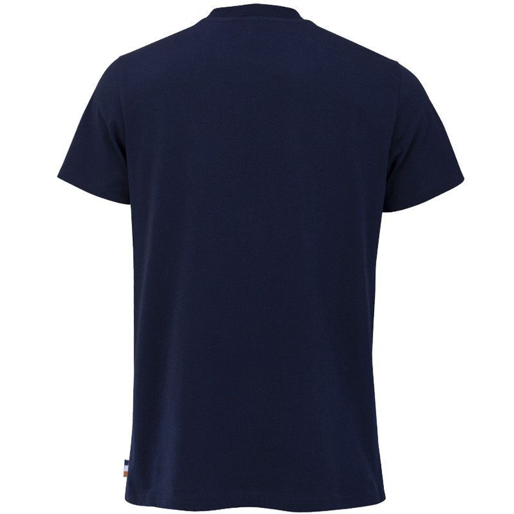Мужская теннисная футболка Roland Garros Big Logo - navy