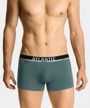 Трусы мужские боксеры, Atlantic MH-1187, изумрудные