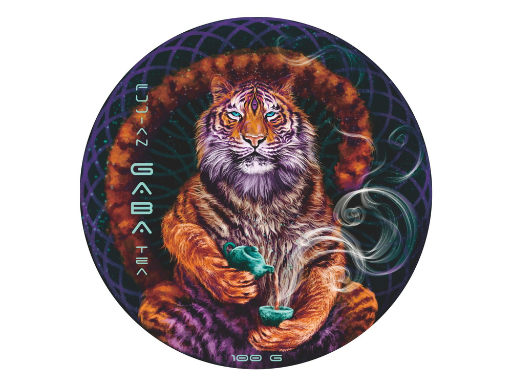 650001 Чай прессованный улун "Габа Тигр" мини бин, 100 гр