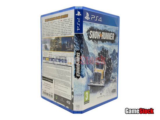 PS4 SnowRunner Б/У CUSA-17438 (Полностью на русском языке)