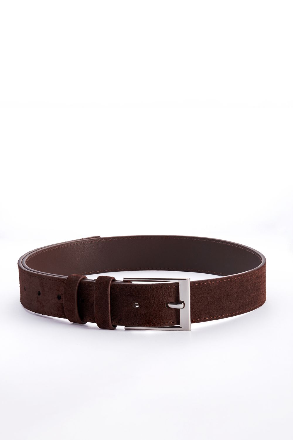 БАЗОВЫЙ РЕМЕНЬ ЗАМША ТЕМНЫЙ ШОКОЛАД