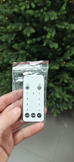 Елка с гирляндой 2в1 «Венецианская» (Литая+пвх) 270 см / 2,7 м