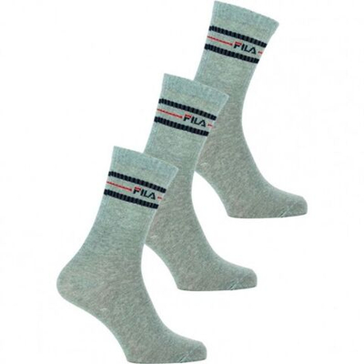 Теннисные носки Fila Lifestyle socks Unisex F9092 3P - Gray