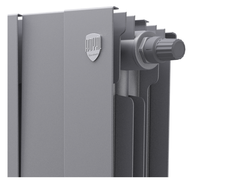 Радиатор Royal Thermo PianoForte 500 /Silver Satin - 6 секц. VDR